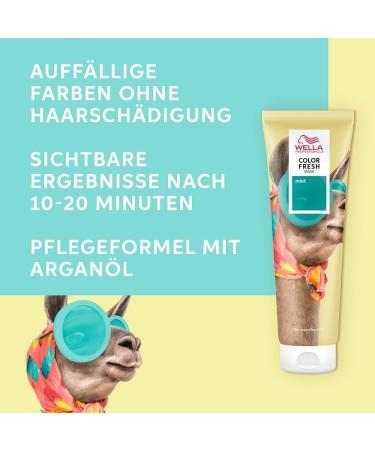 Wella Color Fresh Mask Mint 150ml - Coloring Mask - Buy Online on GoSupps.com