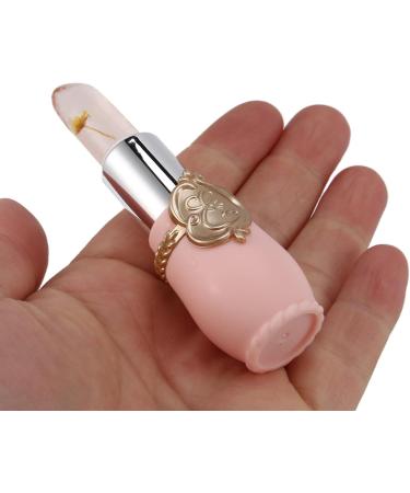 Beauty Flower Crystal Jelly Lipstick Temperature Change Color Lip Balm Lemon yellow - Buy Online on GoSupps.com