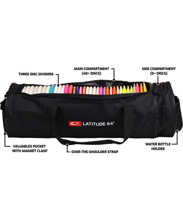 Latitude 64 Practice Pack Disc Golf Bag - Blue | Holds 45+ Discs | Improve Your Game with this Frisbee Golf Bag - Buy Online on GoSupps.com