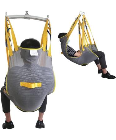 Hoist for Lifting Elderly Full Body Sling Patient Lift Large Mesh Sling Divided Leg Shower Sling Toileting Patient Lift Sling for Paralyzed Elderly and Bariatric Handicap (Size : Medium)