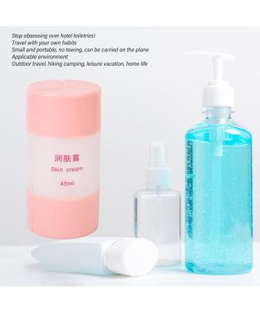 Verdant Touch 3 in 1 Travel Container for Conditioner Lotion Portable Leak Proof Container 45ml Pink - Buy Online on GoSupps.com