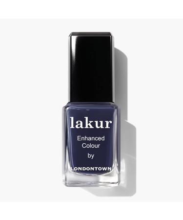 LONDONTOWN Cool Tones Nail Polish lakur Vegan Chip-Resistant Long-Lasting Nail Lacquer 40 fl oz Midnight Kiss