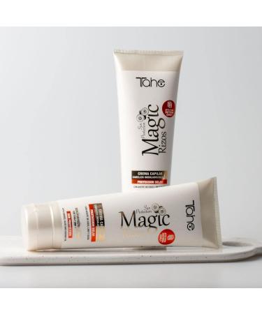 Tahe Magic Curls Solar Sun Protection Hair Cream - 250ml for Curly & Wavy Hair | International Shipping Available - Buy Online on GoSupps.com