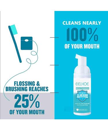 EELHOE Teeth Whitening Foam Toothpaste - Stain Removal Mouthwash - 30ml (2 Pcs) - Buy Online on GoSupps.com
