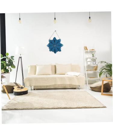 ULDIGI Metal Wall-mounted Artificial Flower Wall Iron Flower Pendant Metal Flower Hanging Wall Decor Rural - Buy Online on GoSupps.com