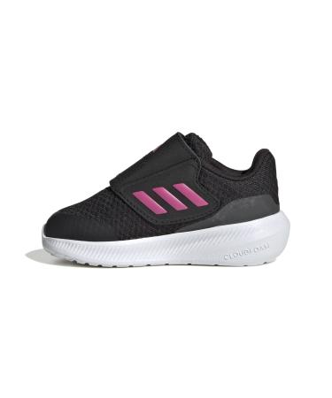 adidas Unisex Baby Runfalcon 3.0 Hook-and-Loop Sneakers 9.5 UK Child Core Black Core Black Pulse Magenta