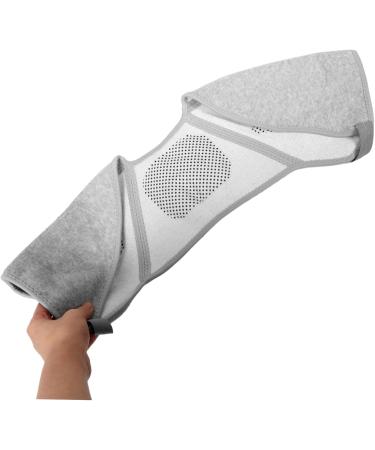 WOONEKY Shoulder Protector Shoulder Support Brace Double Shoulder Support Double Shoulder Brace Spandex Grey - Buy Online on GoSupps.com