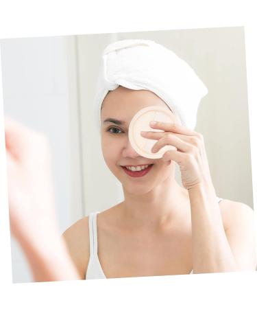 FOMIYES 6pcs Makeup Remover Cotton Face Pad Bath Sponges | Exfoliating Loofah Pads for Shower | Facial Puff Beige Spa Makeup Remover - Buy Online on GoSupps.com
