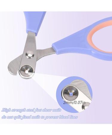 KALIONE Cat Nail Clipper and Trimmers Professional Circular Cut Hole Cat Claw Clippers Cat Nail Trimmers Avoid Over Cutting Pet Nail Clippers Grooming Tool for Cat(Blue) - Buy Online on GoSupps.com