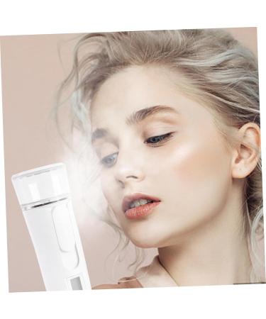 Ipetboom 1pc Mini Nano Facial Mister Portable Handheld Moisturizing Atomizer for All Skin Types Lightweight Hydrating Sprayer for Makeup Refresh and Skin Care White - Buy Online on GoSupps.com