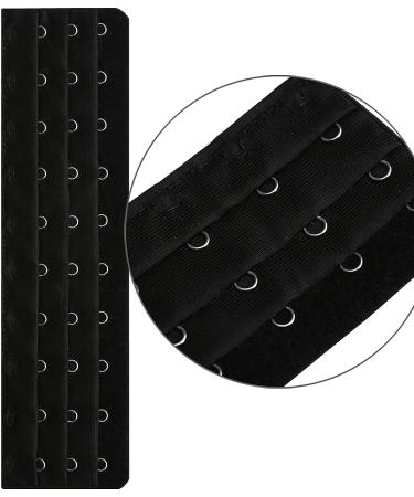 Cxapnstou Corset Bra Extender 10 Hook 3/4 Inch Spacing 2pcs - Light Beige & Black - Buy Online on GoSupps.com