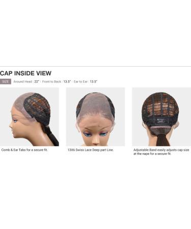 Sensationnel WHAT LACE 13x6 Wig - Cloud 9 Synthetic Hair Hand Tied Natural Preplucked Illusion Lace Front Wig - BRIELLE (1) Black - Buy Online on GoSupps.com