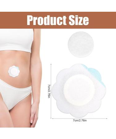 50Pcs of castor oil wrapped around the navel highly absorbent self-adhesive organic cotton castor oil wrapped to promote digestion (oil-free) - Buy Online on GoSupps.com