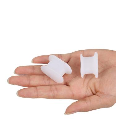 Lezed Gel Toe Spreader - Hallux Valgus Correction Silicone Toe Separator for Overlapping Toes - Soft & Comfortable 10 Pack - Buy Online on GoSupps.com