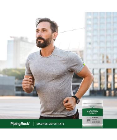8 oz Magnesium Citrate Powder Supplement | Vegetarian Non-GMO Gluten Free | Piping Rock - Buy Online on GoSupps.com