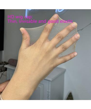 Miaubaa 6 Pieces HD Thin Stocking Wig Caps for Women | Stretchy Nylon Wig Cap for Lace Front Wig - Buy Online on GoSupps.com