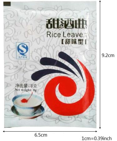 Lot de 5 paquets de levure de riz sucr chinois pour d butant la fermentation de levure de levure de riz maison - Buy Online on GoSupps.com