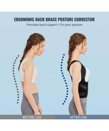 Adjustable Back Brace (Medium) - Relief & Support for All Sizes | Shop Internationally - Buy Online on GoSupps.com