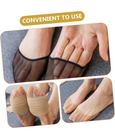 Healeved 16 Pairs Half Socks Foot Cushion Outdoor Metatarsal Pads Summer Accessories Non- Metatarsal Pads Non- Toe Socks Womens Socks Foot Accessory Cotton Comfortable Women's Dash The Ball - Buy Online on GoSupps.com