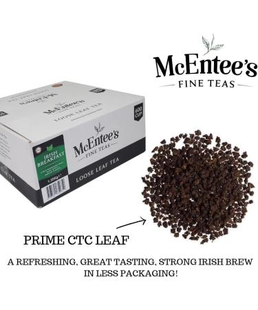  McEntee's Tea McEntee's Irish Breakfast Tea - Catering 1.35 kg - 600 cups - AWARD-WINNING AND BLENDED IN IRELAND. STRONG & CITRUS. A traditional Irish blend of loose-leaf Ceylon and Assam teas. - Buy Online on GoSupps.com