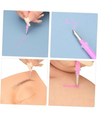 Abaodam 3 pi ces Stylo Sourcils Cartographique Pointe 1mm Rose Clair pour Maquillage Sourcils et Tatouage Positionnement Pr cis pour Salons de Beaut 3pcs - Buy Online on GoSupps.com