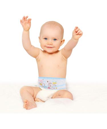 Healifty Baby Belly Button Bands 4 Pcs - Infant Umbilical Cord Navel Belts - Random Assorted Colors - Buy Online on GoSupps.com
