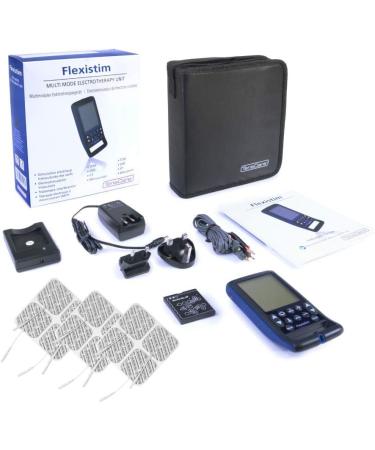 Buy Tenscare Flexistim Multi-Modal Electrotherapy Device | 16 Electrodes for Pain Relief Muscle Building & Physiotherapy - International Shipping Available - Buy Online on GoSupps.com