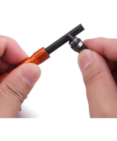DOSMAMZ Compact Fire Starter with Threaded Ferro Rods - Cool Gift for Men, Dad, Boys - Buy Online on GoSupps.com