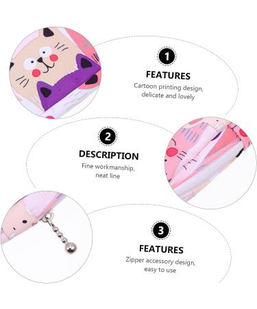 Lurrose Aunt's Towel Storage Bag - Mini Wallet for Women | Zippered Travel Wallet | Multifunctional Dry Wet Zipper Bag | Sanitary Napkin Pouch & Coin Storage - Buy Online on GoSupps.com