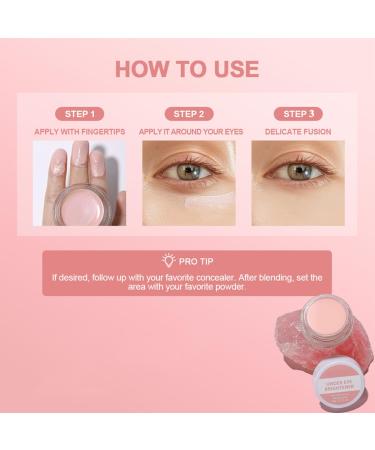 Under Eye Brightener & Concealer | Full Coverage for Dark Circles | Lightweight Radiant Cream - Buy Online on GoSupps.com