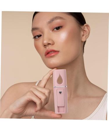 VINTORKY Abs Face Steamer for Facial Deep Cleaning Mini Face Steamer Pink Face Steamer - Buy Online on GoSupps.com