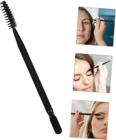 POPETPOP 1PC major Makeup Brush for Eyebrow Eyelash brush Eyebrow Brush for Women eyebrow brush Professional Eyebrow Brush Bamboo Eye shadow brush Wooden mascara M Black - Buy Online on GoSupps.com