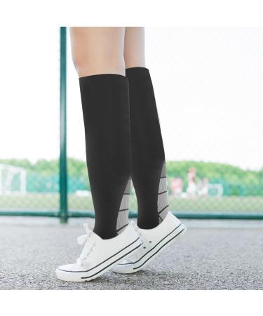 CHEERYMAGIC Compression Socks - Medical Grade Athletic Fit for Men & Women - Running, Sports, Nurses, Travel - Grey-S/M - Buy Online on GoSupps.com