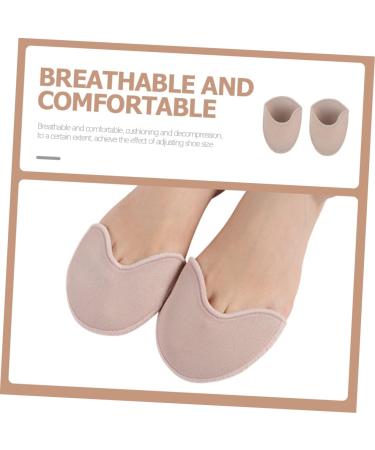 2 Pairs Ballet Toe Protectors - Cushioned Pointe Shoe Covers & Forefoot Relief Pads for Women - Buy Online on GoSupps.com