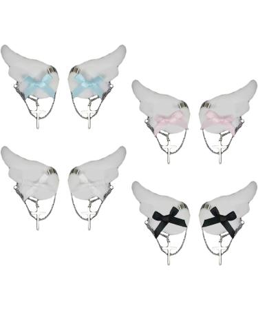 Cool Girls Hair Clip for Women SpiceGirl Hairpins Y2K Hair Clips Hair Style Accessories for ThinBang Animes Headdress Angel Wing Hairclip Hair Barrettes Hairclip Ornaments Black - Buy Online on GoSupps.com