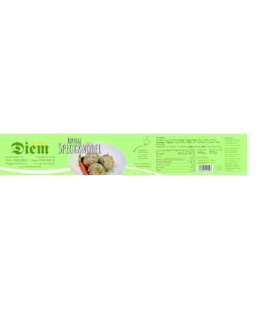 Hearty Bacon Dumplings - Delicious Side Dish | 270g (3 Small Dumplings) - Perfect for Any Meal | International Shipping Available - Buy Online on GoSupps.com