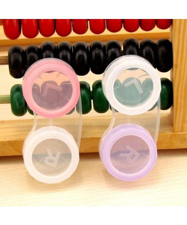 CIIEEO 10 PCs Contact Lens Case with Left/Right Eye Holder | Durable Storage Kit for Students & Adults | Accidental Color Mirror Film | Ideal for Travel - Buy Online on GoSupps.com