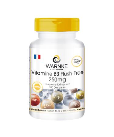 Vitamin B3 leave-in tablets - 250mg - vegan - 100 tablets | Warnke Vitalstoffe - Quality from German pharmacies