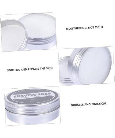 LALADEFIEE 1pc Shaving Soap Men Shaving Cream Men Facial Soap Moisturising Face Wash Aluminum Material 1 g (Pack of 1) Green - Buy Online on GoSupps.com