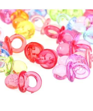 Beautiful Acrylic Baby Pacifiers - Safe & Colorful Table Scatter for Newborns - Buy Online on GoSupps.com