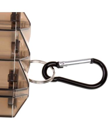 TIHOOD Portable Nylon Dart Storage Box with Lock Buckle - Black - Buy Online on GoSupps.com