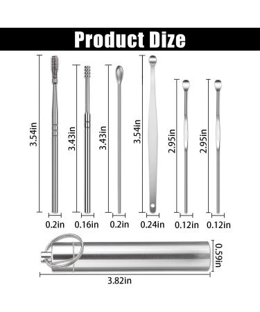Ear Pick Earwax Removal Kit - Gentle & Effective (6Pcs) for Kids, Adults, and Seniors - Buy Online on GoSupps.com
