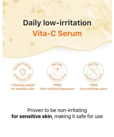 Real Barrier | Peptivita C Blemish Serum | Face Serum for Uneven Skin Tone & Smooth Texture | Vitamin C Face Care for Sensitive Skin | Facial Skin Care Products | Korean Skincare | 1.01 fl oz (30ml) - Buy Online on GoSupps.com