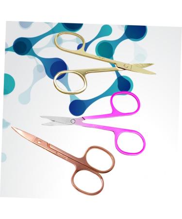 FOMIYES 2 Sets 3pcs Eyelash Scissors & Trimmers - Ear Nasal Eyebrow Hair Shears for Precision Grooming | International Shipping Available - Buy Online on GoSupps.com
