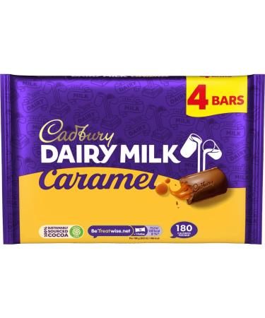 Cadbury Cadbury Caramel 47687 Pack of 4 on-the-go treat tins English Chocolate 4 x 37g - Buy Online on GoSupps.com