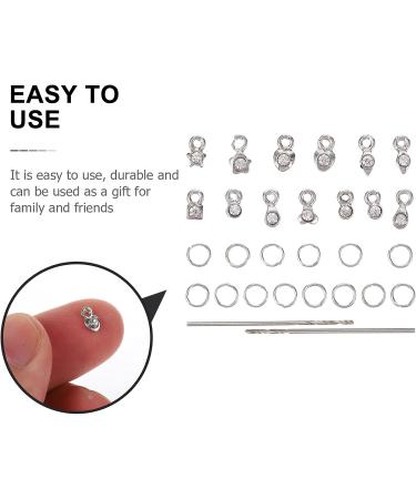 2 Sets Dangle Nail Art Charms DIY Nail Jewelry Decoration Nail Piercing Tool Manicure Tools - Buy Online on GoSupps.com