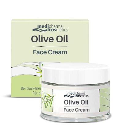 Medipharma Cosmetics Face Cream for normal & dry Skin | Daily Moisturizing Facial Lotion for Women & Men | Dry Sensitive Skin Care | Paraben-Free  Olive Oil  Vitamin A  Vitamin E (50ml) Fresh