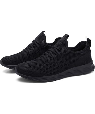 Damyuan Men's Lightweight Athletic Running Walking Gym Shoes - Size 11 Black - Buy Online on GoSupps.com