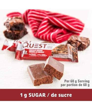  Quest Quest Nutrition Chocolate Brownie Bar 12 per Box 1 Unit - Buy Online on GoSupps.com
