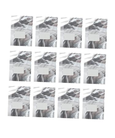 FRCOLOR FRCOLOR 300 Sheets Nail Polish Remover Wraps with Cotton Nail Film Nail Clips Aluminium Mineral Film